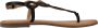 Gioseppo Flat Sandals Zwart Dames - Thumbnail 1
