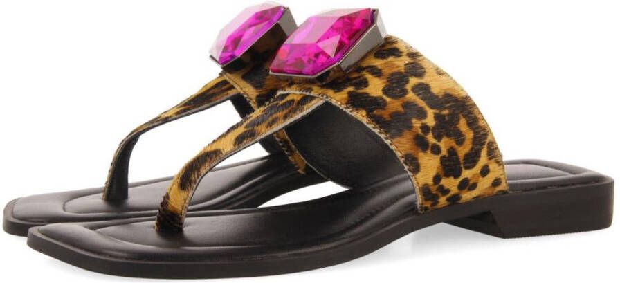 Gioseppo Merrimac Sandalen Bruin Zwart Vrouw