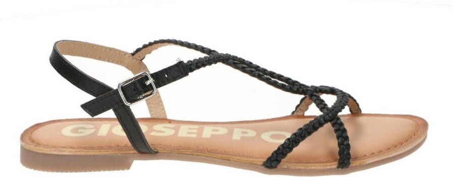 Gioseppo Sandalias planas 59811 Zwart Dames