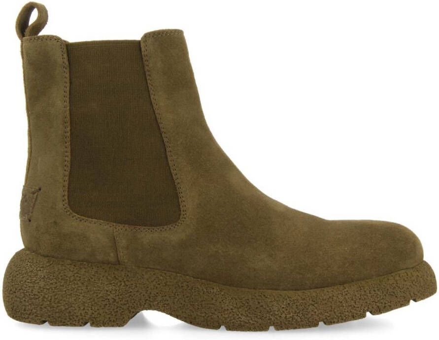Gioseppo Khaki Enkellaarzen voor vrouwen Brown Dames