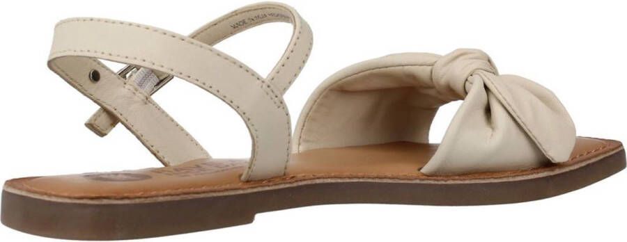 Gioseppo Flat Sandals Yellow White Dames