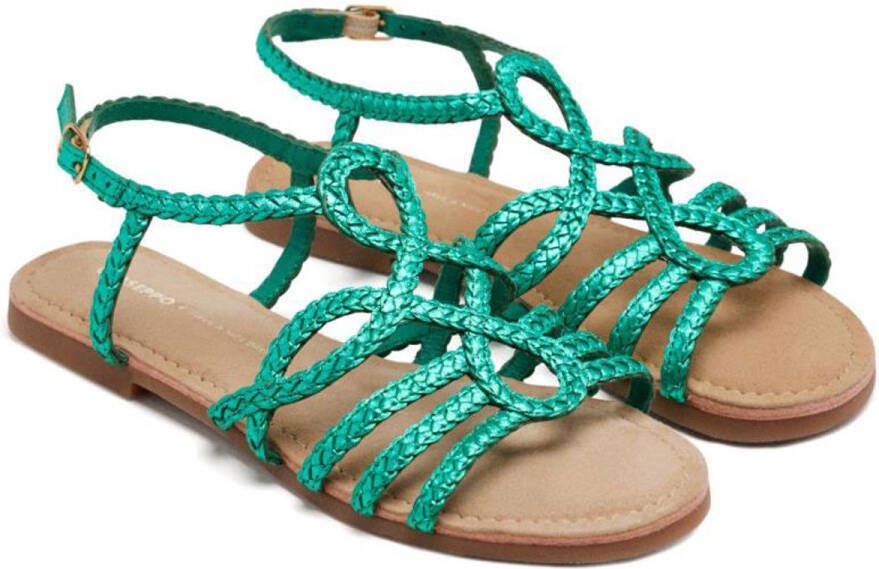 Gioseppo Yakima Sandalen Groen Vrouw