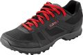 Giro Gauge Schoenen Heren zwart rood Schoen - Zwart