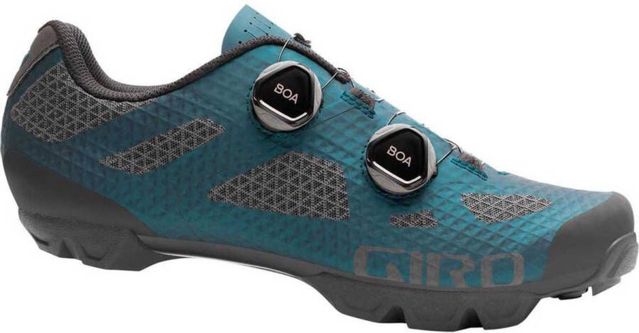 Giro Sector Mtb-schoenen Blauw Man