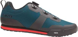 Giro Tracker MTB-schoenen Harbour Blue Bright Red