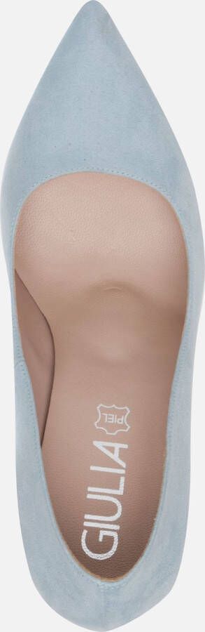 Giulia Pumps lichtblauw Imitatiesuede valt klein bestel een maat groter - Foto 14
