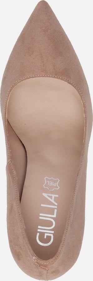 Giulia Pumps Taupe ImitatiesuÃ¨de 140323 Dames Imitatiesuède - Foto 13