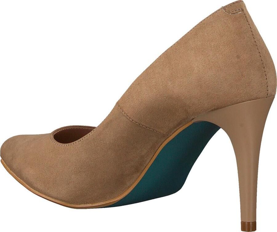 Giulia Pumps Taupe ImitatiesuÃ¨de 140323 Dames Imitatiesuède - Foto 4