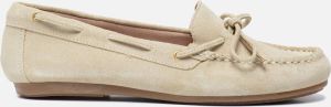Giulia Instappers Beige Suede 130221 Dames Suède