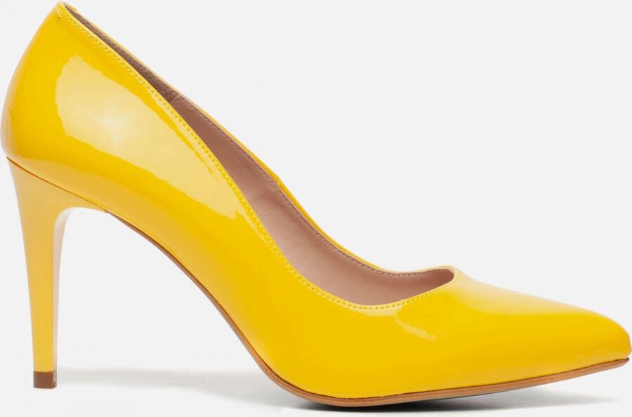 Giulia Pumps Geel Lak 140309 Dames Lak