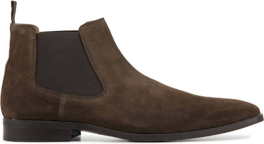 Giuseppe Maurizio Chelsea boots Heren Boots Laarzen Herenschoenen Suède G3033 Bruin