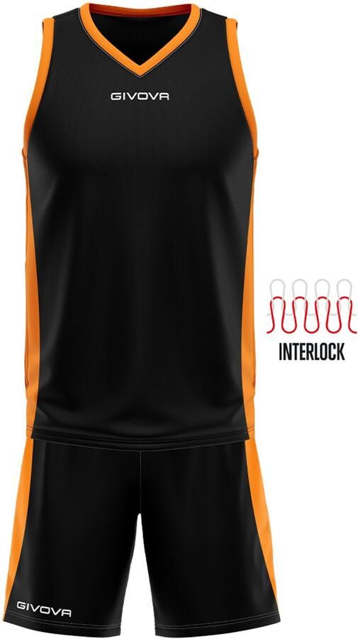 Givova Power Set Geel Blauw L Vrouw