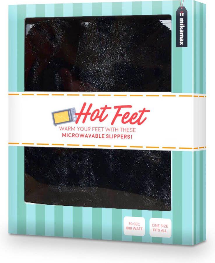 Gizzys MikaMax Magnetron Sloffen Deluxe Hot Feet Sloffen Magnetron Sokken One Size Fits All Lavendel Lijnzaad Snel en Makkelijk Opgewarmd Wit - Foto 6