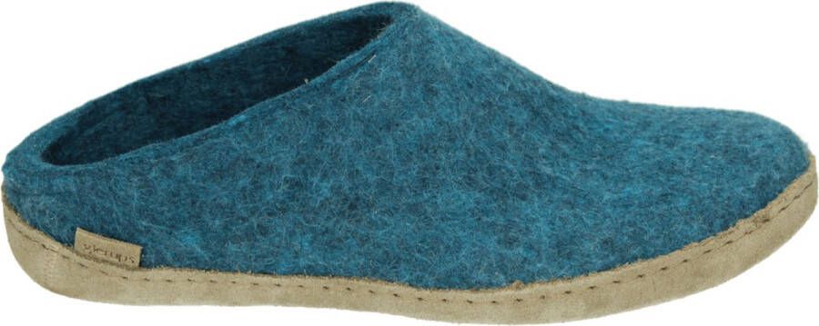 Glerups B-06-00 Heren pantoffels Blauw