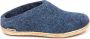 Glerups B 10 00 Volwassenen Heren pantoffels Kleur Blauw - Thumbnail 1