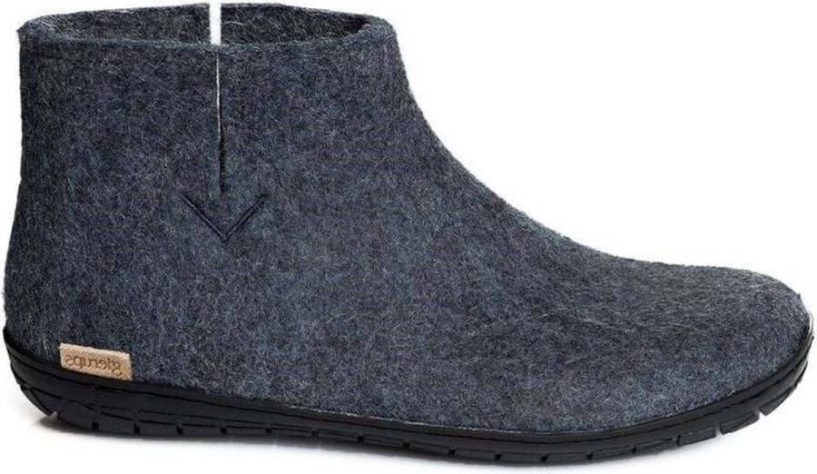 Glerups GR 02 02 Volwassenen pantoffelsPopulaire Pantoffel Kleur Grijs