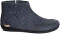 Glerups GR 02 02 Volwassenen pantoffelsPopulaire Pantoffel Kleur Grijs - Grijs