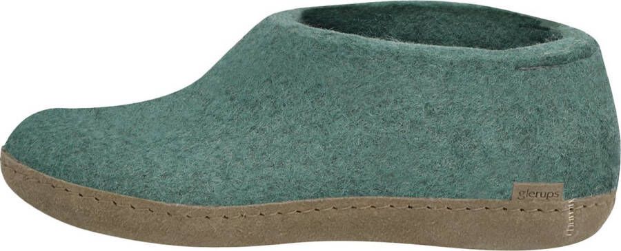 Glerups Dames en Heren slippers Leren zool