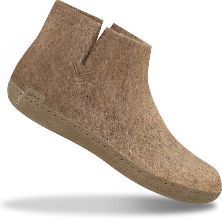 Glerups G-12 Sand Unisex Sloffen Beige