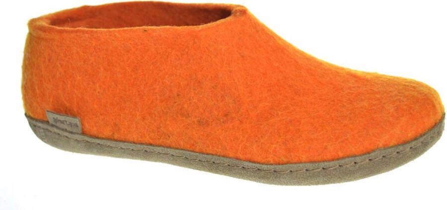 Glerups A-22-00 Orange Sloffen Unisex Oranje