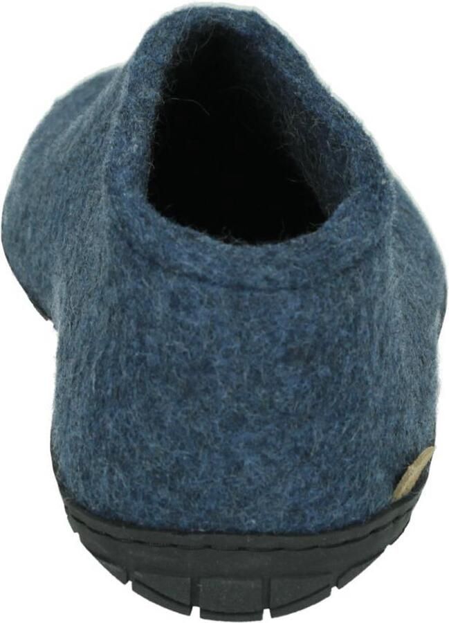 Glerups en slippers Naturkautschuksohle Schwarz - Foto 2