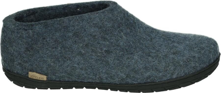 Glerups en slippers Naturkautschuksohle Schwarz - Foto 4