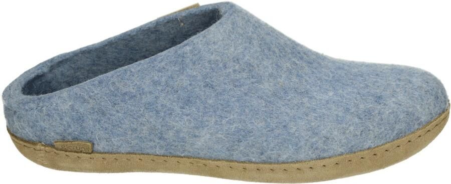 Glerups B-17-00 Dames pantoffels Heren pantoffels Blauw