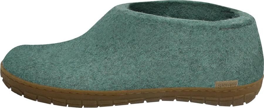 Glerups Dames en Heren slippers Naturkautschuksohle