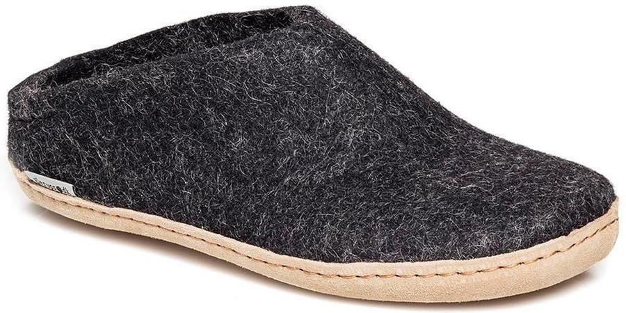 Glerups Pantoffels DK Charcoal Lammwollfilz - Foto 2