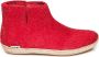 Glerups Laars met leren zool-Rood - Thumbnail 1