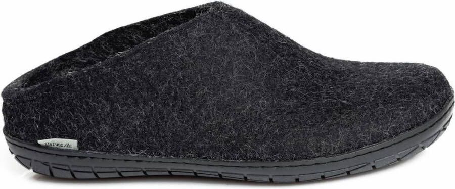 Glerups Slipper Unisex Rubber zool Grijs