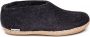 Glerups Laarzen DK Shoe Charcoal Lammwollfilz - Thumbnail 1