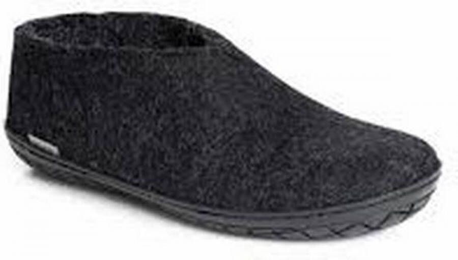 Glerups en slippers Naturkautschuksohle Schwarz