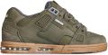 Globe Skateschoenen Baskets Sabre action leather et nubuck synthétique - Groen