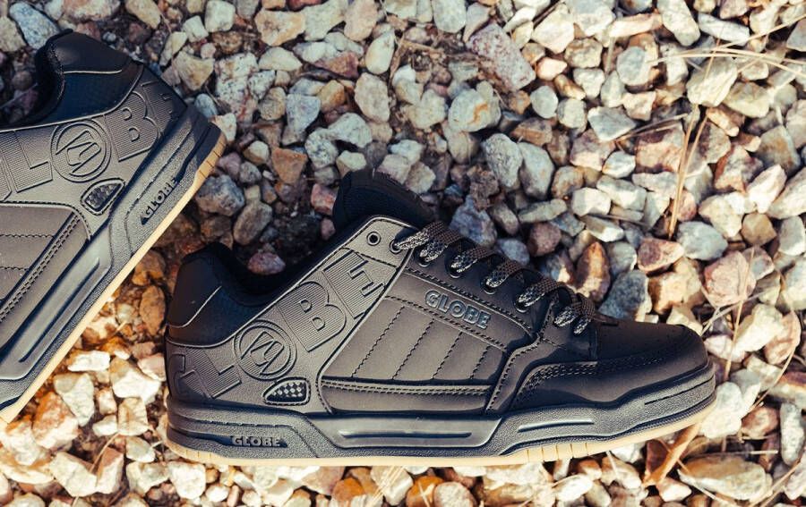 Globe Zwarte Skate Schoenen Urban Stijl Black Heren - Foto 4