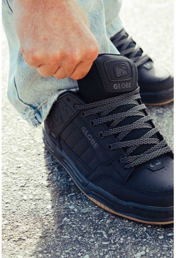 Globe Zwarte Skate Schoenen Urban Stijl Black Heren - Foto 2