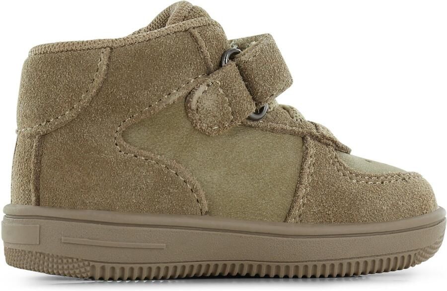 Go Banana's Baby Babysneakers Jongens Taupe Sportvoering