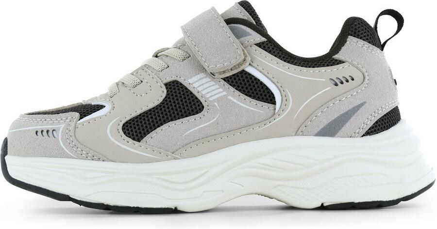 Go Banana's Beige Sneaker Sneakers Kinderen Jongens Beige Brown Microfiber