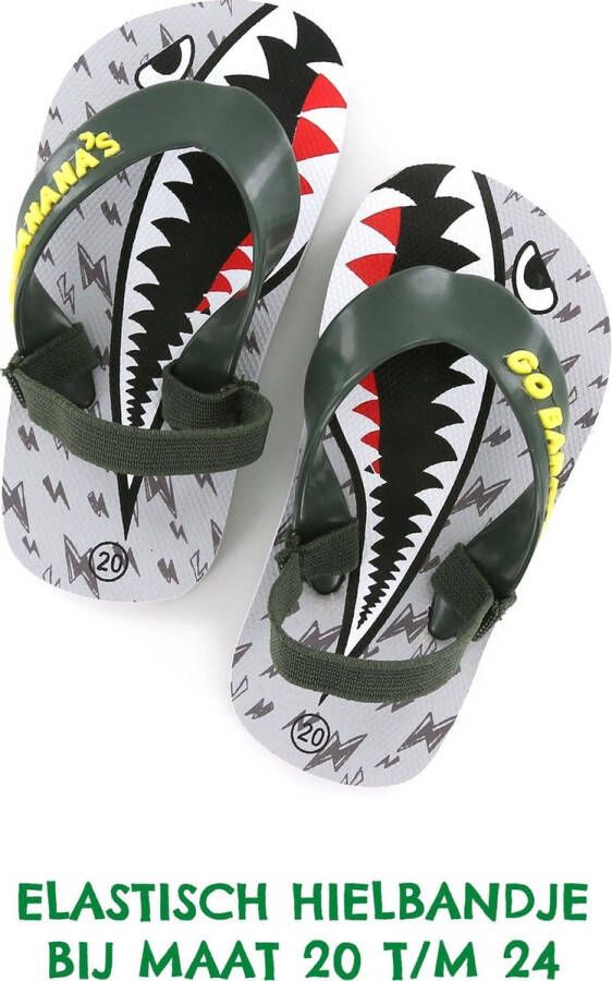 Go Banana's Go Bananas Sharkattack Teenslippers Junior - Foto 4