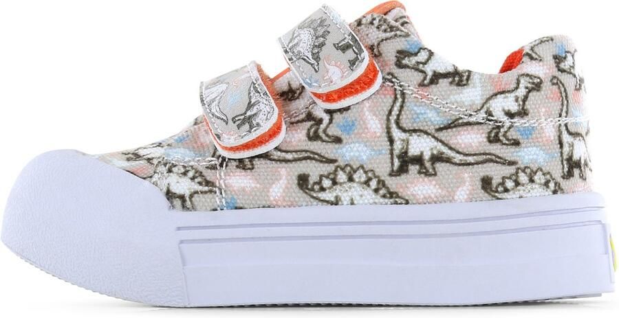 Go Banana's Go Banana s sneaker klittenband Beige Dino