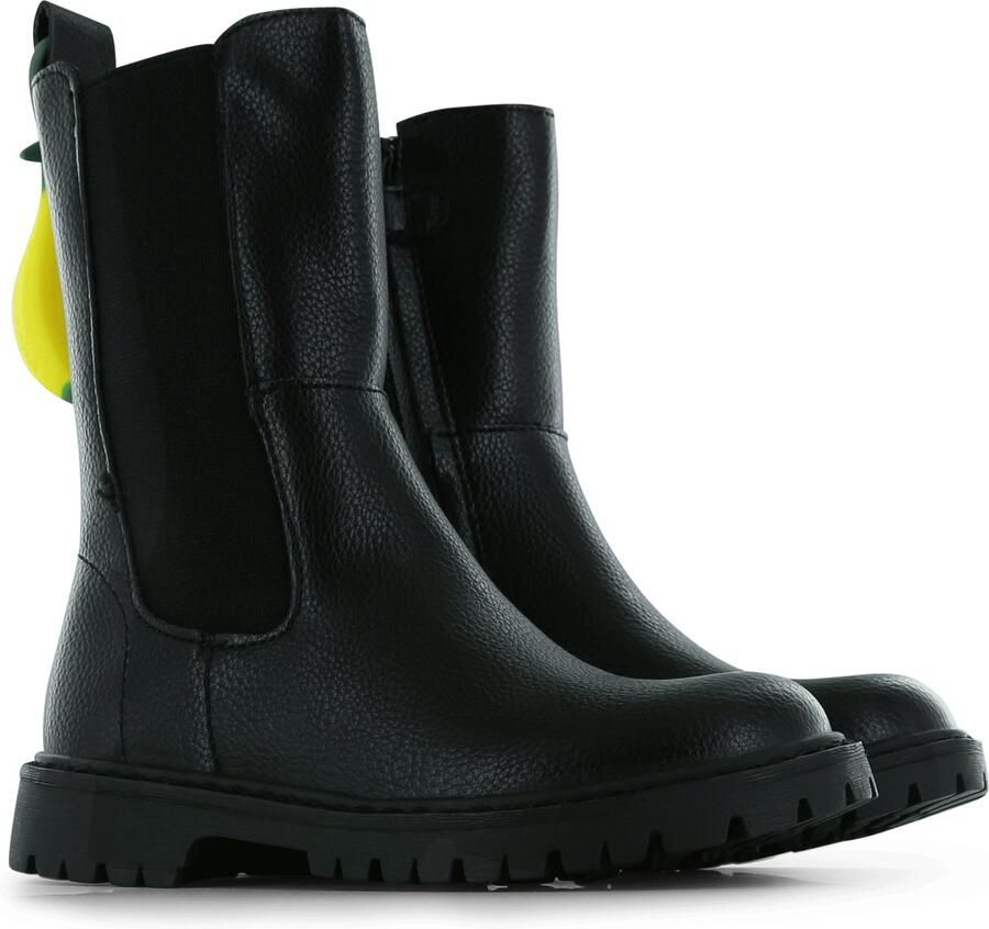 Go Banana's Laarzen Meisjes Black Alcantara - Foto 2