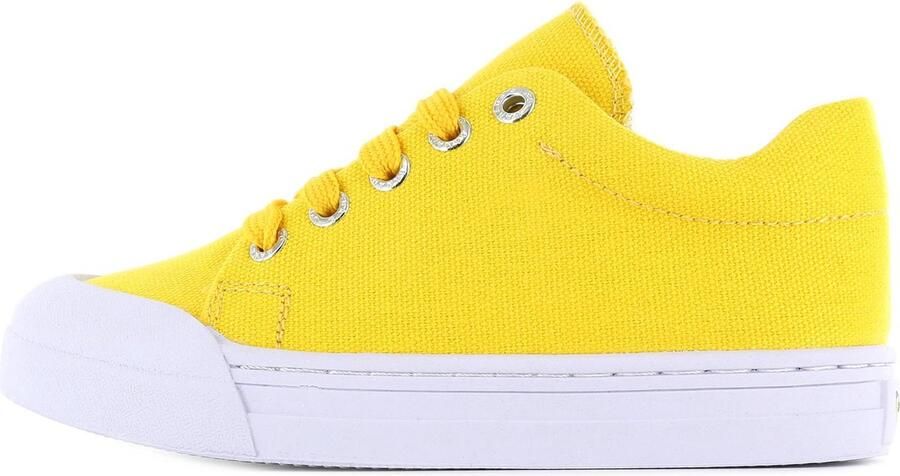 Go Banana's Go Bananas gele lage canvassneaker