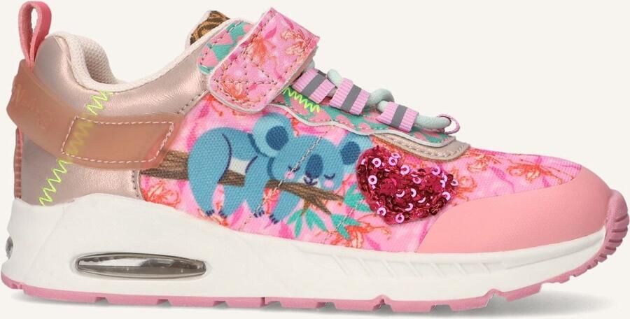 Go Banana's Go Bananas Koala Sneakers Meisjes Roze - Foto 2