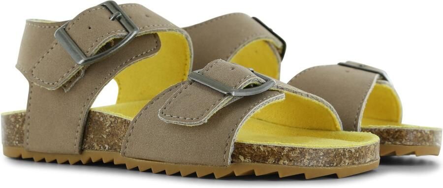 Go Banana's Sandaal Taupe Sandalen Kind Jongens Taupe Microleer - Foto 2