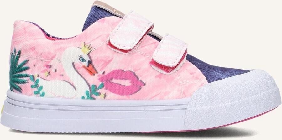 Go Banana's Go Bananas Swan Sneakers Meisjes Roze - Foto 2