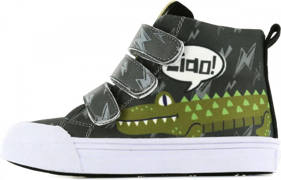 Go Bananas Sneakers | Jongens | Alligator Print | Canvas | Go Banana's - Foto 3