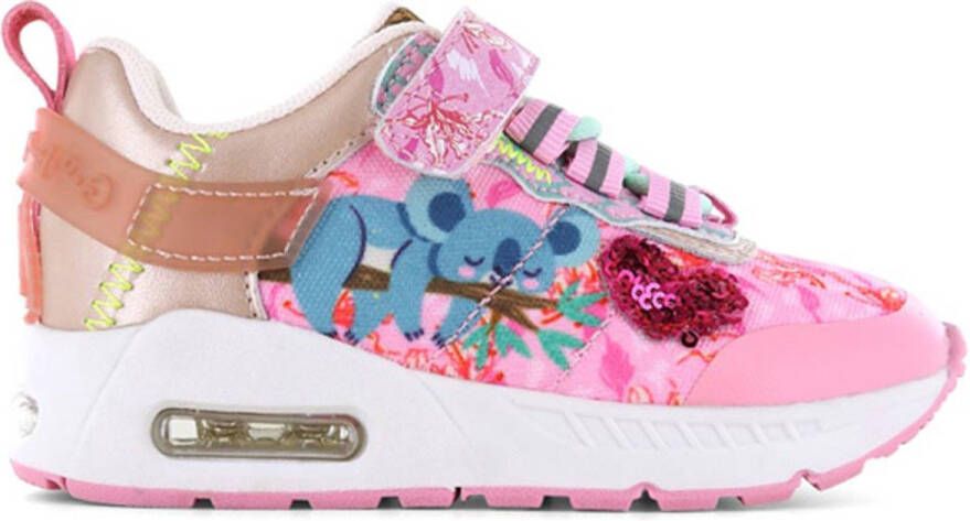 Go Banana's Go Bananas Koala Sneakers Meisjes Roze