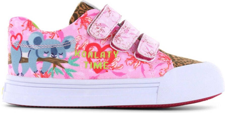 Go Banana's sneakers roze Meisjes Textiel All over print 23