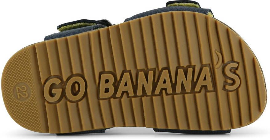 Go Banana's Sandalen Jongens Dark Blue Microleer