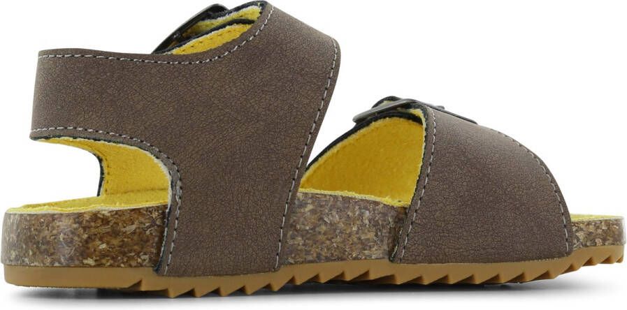Go Banana's Sandalen Jongens Dark Taupe Microleer